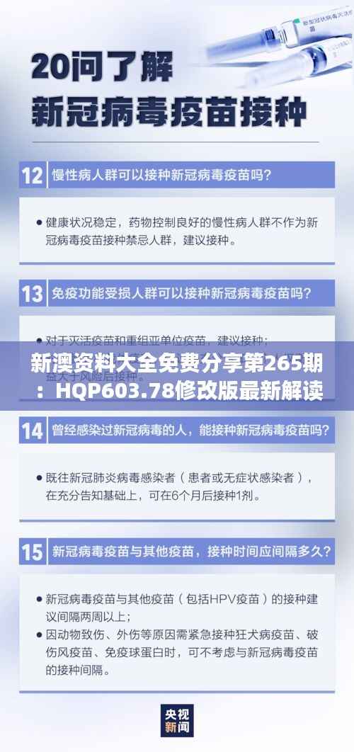 新澳资料大全免费分享第265期:HQP603.78修改版最新解读