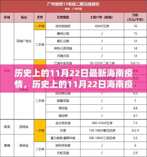 历史上的11月22日海南疫情最新动态及防疫指南与应对步骤概述