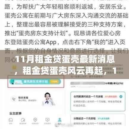 租金贷蛋壳风云再起,深度解析蛋壳最新消息与11月最新进展
