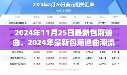 2024年最新包厢迪曲潮流前瞻,11月25日最新曲目一览