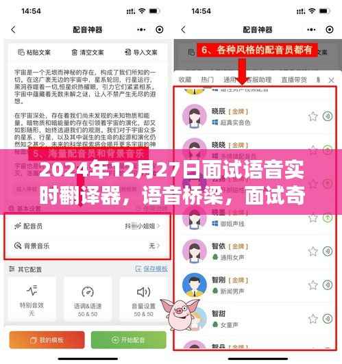 语音实时翻译器面试奇遇,跨语言的温暖相遇在语音桥梁上
